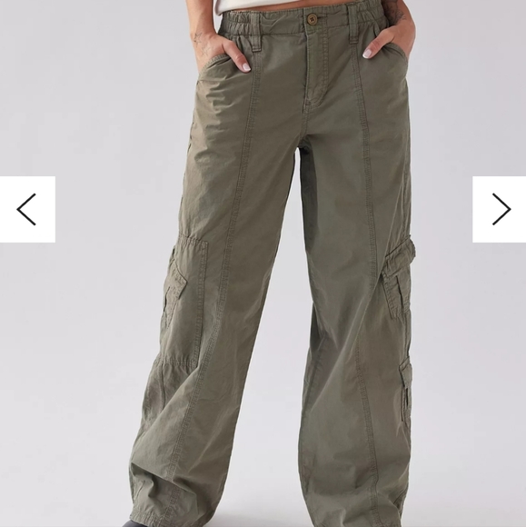 BDG Pants & Jumpsuits Bdg Army Olive Green Y2k Cargo Pants L Poshmark